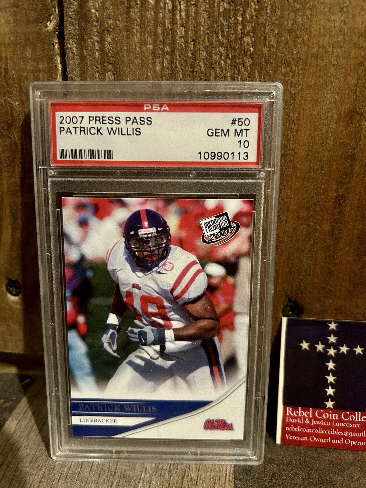 Patrick Willis Press Pass #50 Base
