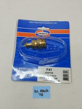 Uniweld F41 Brass Adaptor from CGA200MC Tank to CGA520B Regulator