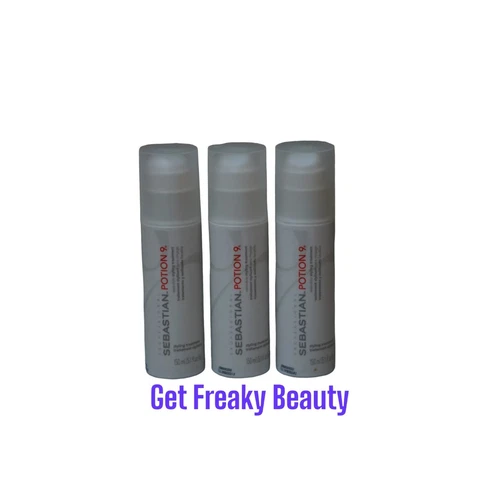 3 PACK. 5.1 oz. Sebastian Potion 9 Wearable-Styling Treatment. 150ml. NO CAPS.
