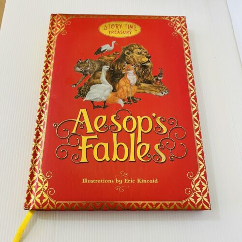 Aesop's Fables Story Time Treasury Hardcover Book Illustrated by Eric Kincaid - Afbeelding 1 van 16