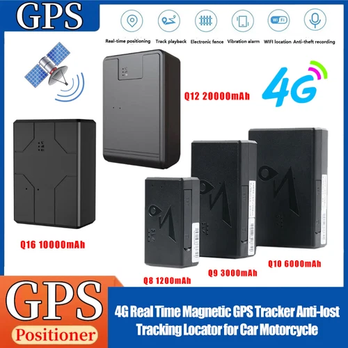 4G Real Time Magnetic GPS Tracker Anti-lost Tracking Locator for Car Motorcycle