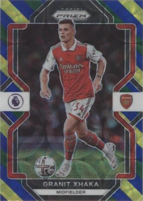 2022-23 Panini Prizm Premier League Granit Xhaka #156 for sale | eBay