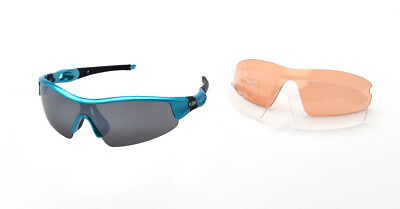RAVS  Sportbrille Sonnenbrille Radbrille Fahrradbrille mit drei  Wechselgläser