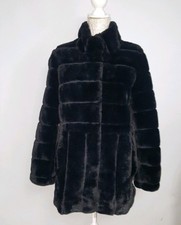 Kristen Blake Faux Fur Ladies Coat Jacket Size S Uk 8-10 ⭐authentic⭐