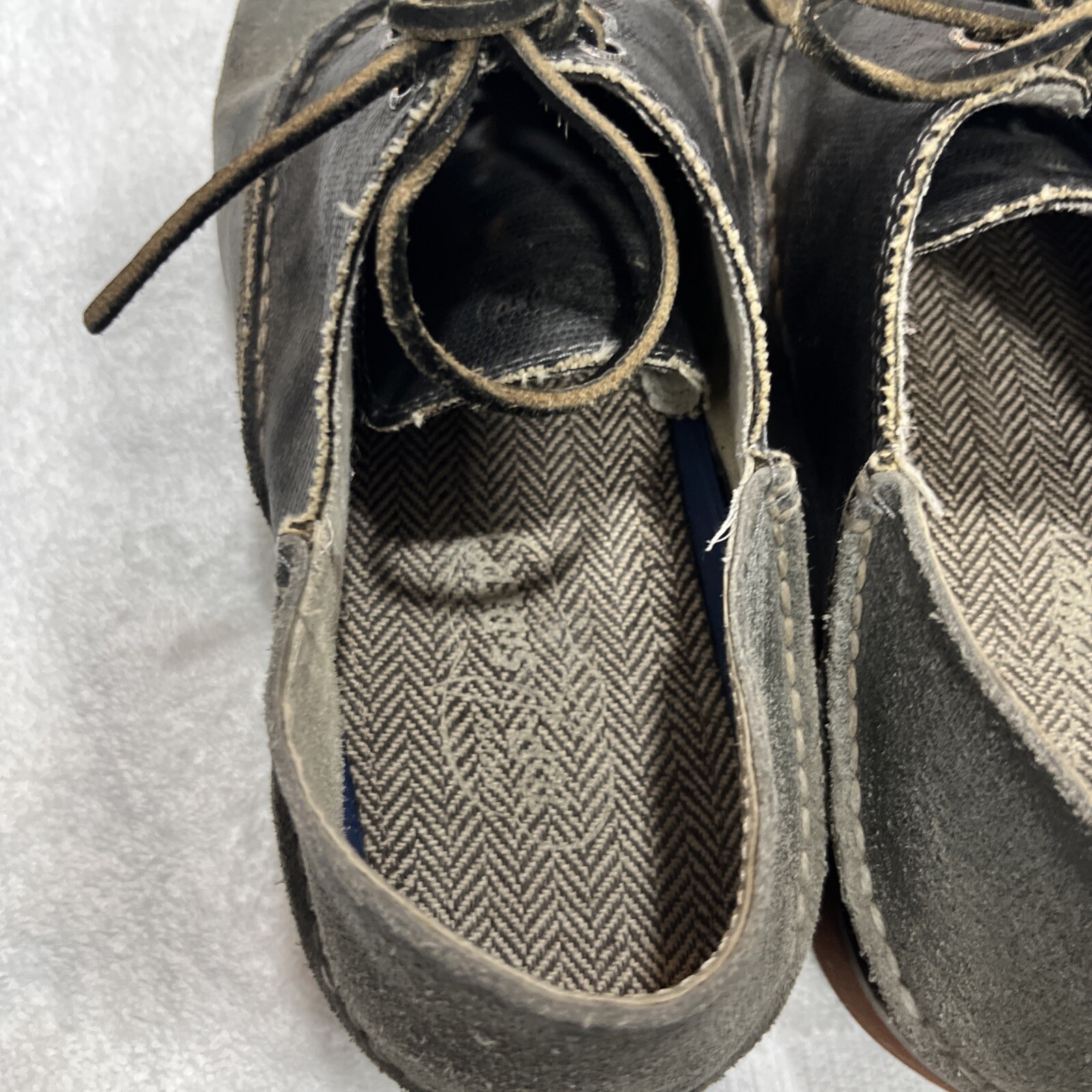 Sperry Top-Sider Mens Gray Bow Shoes Size 12 M