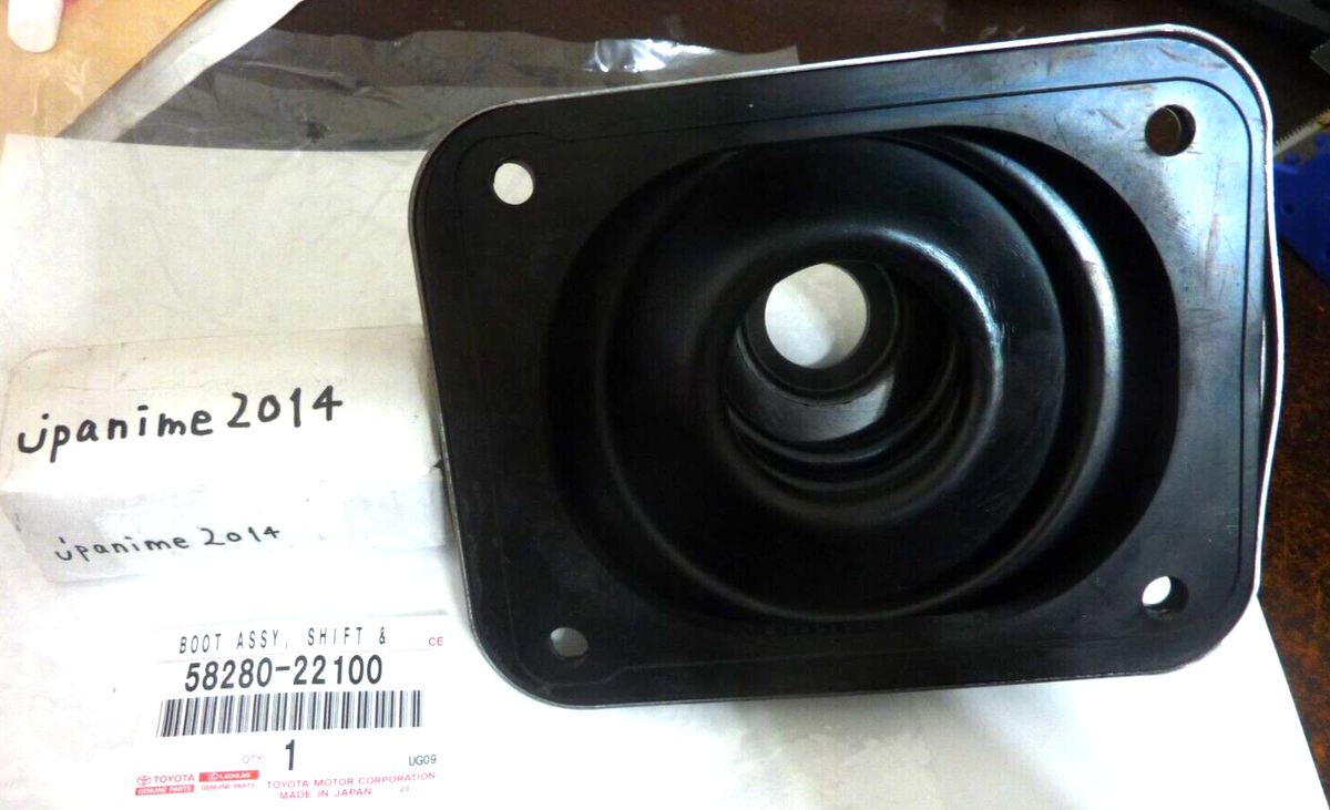 Toyota Genuine jzx100 Mark 2 Chaser shift select lever boot Black