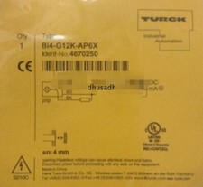 New 1PC Turck BI4-G12K-AP6X Proximity Switch BI4G12KAP6X