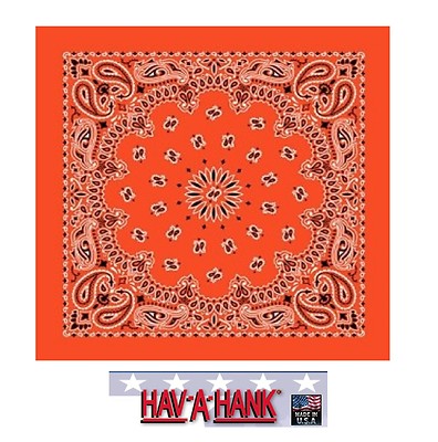 Unisex Accessories 3 Hav A Hank Red Black Paisley Bandanna Bandana Head Wrap Scarf Scarve Usa Made Cosys Cc