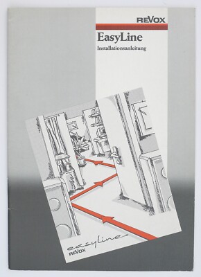 Original STUDER REVOX EASYLINE Installationsanleitung