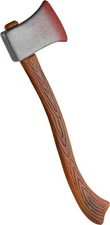Bloody Axe Toy Prop Weapon Killer Fancy Dress Up Halloween Costume Accessory