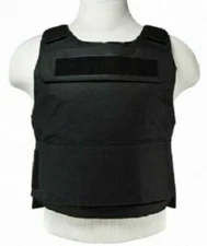 VISM Discreet Plate Carrier Vest 2XL-3XL External Pkt Tactical Shoot Hunt BLK