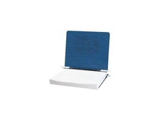 ACCO 54123 Pressboard Hanging Data Binder, 11 x 8-1/2 Unburst Sheets, Dark Blue