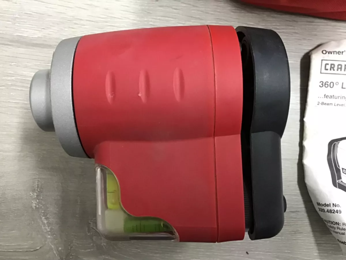 Craftsman 360 cheap laser level