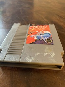 Joust Nintendo Entertainment System CIB Box Game Manual Styrofoam Dust Cover NES