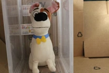 TY THE SECRET LIFE OF PETS MAX THE DOG-BUDDY SIZE-11"-2017-USED-NICE GIFT