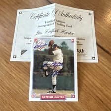 Catfish Hunter Cards, Rookie Card and Autographed Memorabilia Guide 7