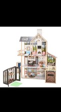 BRAND NEW KidKraft Lakeview Villa Wooden Dollhouse  Greenhouse  
