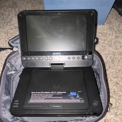 Sony DVP-FX81 Portable DVD Player 8'' LCD, 180° Swivel, Dual Headphone, Black