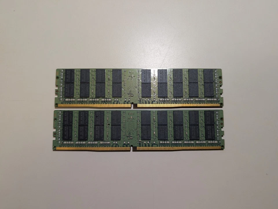 Samsung 32GB 4DRx4 PC4-2133P-LD0-10-MB1 — DDR4 ECC REG SERVER RAM (1 STICK) - Image 2 of 2