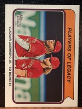 2023 Topps Heritage High Number - Combo Cards Vladimir Guerrero Jr., Bo Bichette