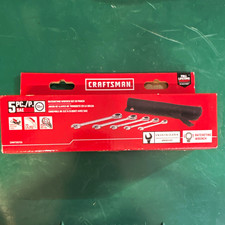 Craftsman Cmmt99755 5pc Sae Ratcheting Wrench Set 72t 12pt Pouch Craftsman Cmmt99755 5pc Sae Ratcheting Wrench Set 72t 12pt Pouch