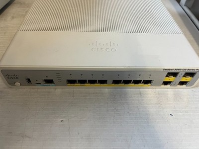 LOT OF 2 Cisco WS-C3560CG-8PC-S Managed Switch   8× PoE+ Gigabit