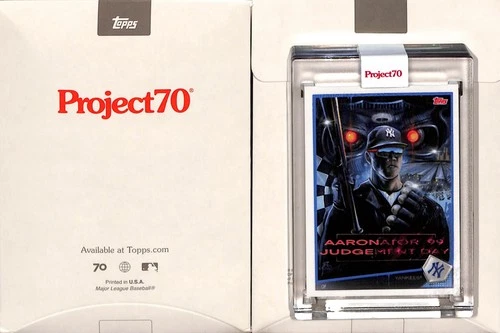 2021 TOPPS PROJECT 70 #555 1952 AARON JUDGE - NEW YORK YANKEES - CES