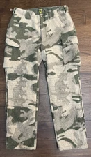 Cabela’s Wooltimate Hunting Camo 4Most Windshear Wool Pants Mens 34”X32”