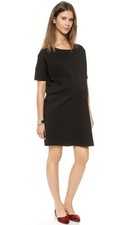 Hatch Maternity Women's THE AFTERNOON DRESS Black Size 3 L/12  228 NEW