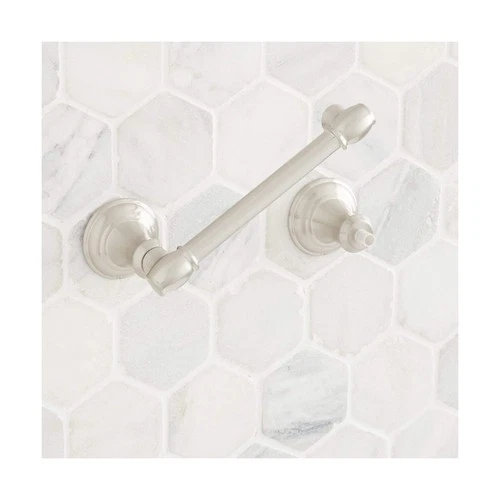 Signature Hardware 480491 Beasley Double Post Toilet Paper Holder - Picture 6 of 9