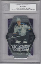 2000-01 ITG Ultimate Memorabilia Silver Autograph Al MacInnis Auto /90 St. Louis