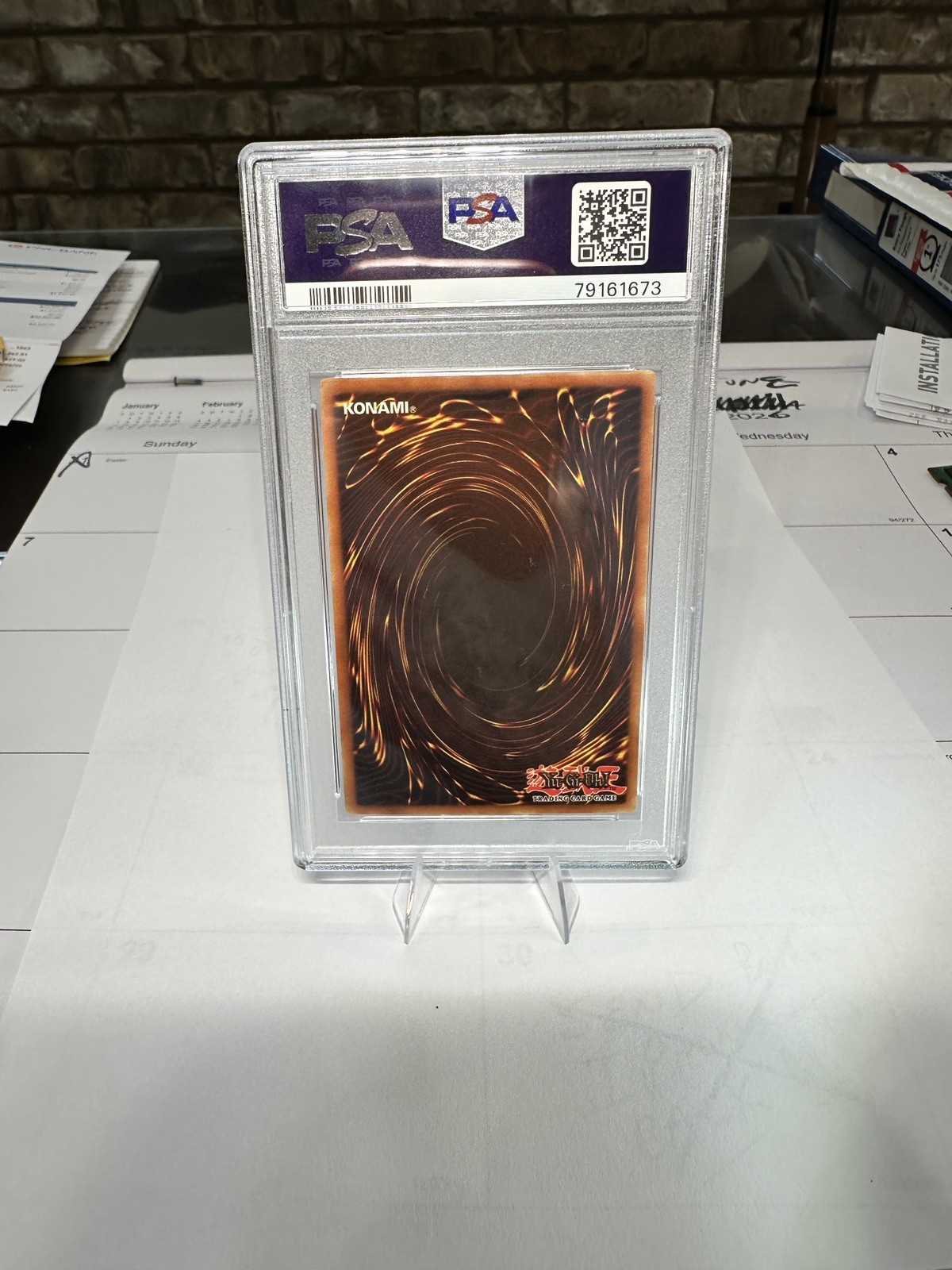 Suijin MRD-027 1st Edition Super Rare Yugioh PSA 9 view 2