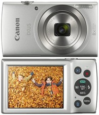 Canon IXUS 175 ELPH 180 Digital Camera 20.0 MP 8x Optical Zoom with Accessories
