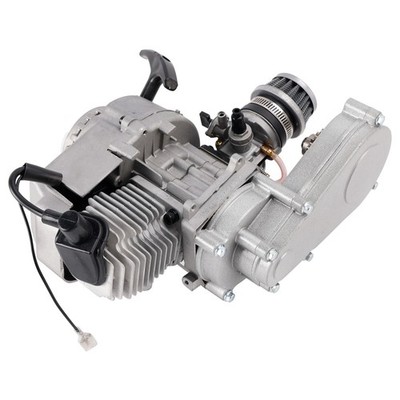 ENGINE 49CC MINI DIRT BIKE ENGINE TRANSFER BOX MINI MOTO 2 STROKE POCKET BIKE