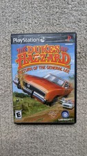 Sony PlayStation 2 PS2 Disc No Manual Dukes of Hazzard Return of the General Lee