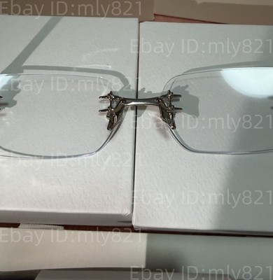 GentleMonster Sunglasses BOLD - Tetra 02 Silver Frame Clear Lenses
