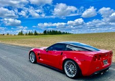 2009 Red Chevrolet Corvette ZR1  | C6 Corvette Photo 1