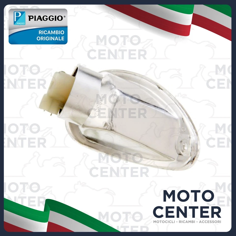FRECCIA POSTERIORE DX. TRASPARENTE PIAGGIO VESPA ET2 ET4 50 - ET4 125 ('96-'02) - Immagine 2 di 3