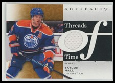 Taylor Hall - 2021-22 UD Artifacts Threads of Time #TT-TH Edmonton Oilers