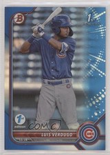 2022 Bowman 1st Edition Blue Foil 135/150 Luis Verdugo #BPPF-147 0k7w