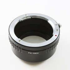 Pentax K PK mount lens to Sony NEX E Adapter NEX-7 A9 II A7 A7R IV A6000 A6700