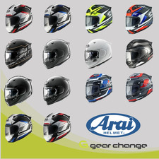 Arai Quantic Full Face Motorcycle Helmets & Free Dark Visor pinlock ready