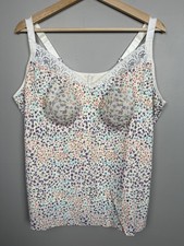 Ruby Ribbon 1800 Floral Heritage Lace Cami Camisole 50 Boho Shape Wear Tank Top