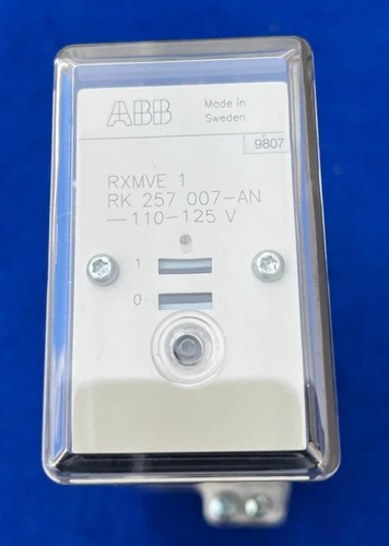 ABB Remaining Relay RXMVE 1 RK 257 007-AN-110-125V