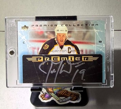 2003-04 Upper Deck Premier Collection Signatures Joe Thornton Auto #PS-JT