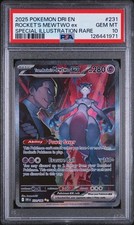 Pokemon Team Rocket's Mewtwo ex Destined Rivals SIR #231 PSA 10 Gem Mint on eBay