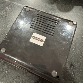 NES SNES Retro Duo Retro-Bit 2-in-1 Twin Game System Console Black Untested