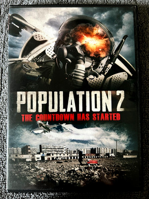 Population 2 (DVD 2010 Dystopian Sci-Fi VG) Suzanne Tufan, Jon Ashley Hall