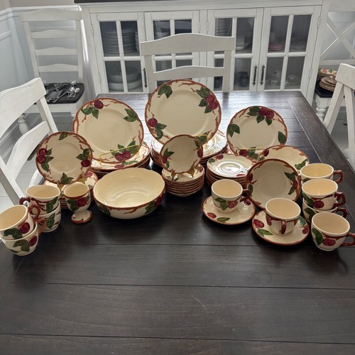 Franciscan Apple Pattern Dinnerware Replacement, dishes, bowl, plate, cup CHOOSE