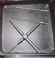 RENISHAW CARBON SYLUS QUANTITY 4 RUBY STYLUS